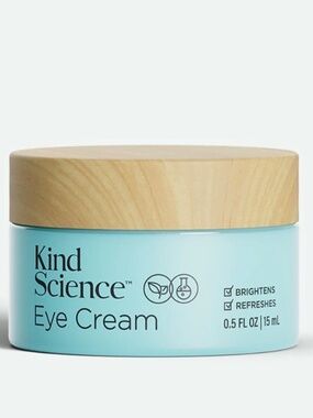 NWT KIND SCIENCE BY ELLEN DEGENERES Eye Cream Brightens Refreshes Lightweight